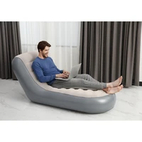 inflatable chaise lounges folding lazy floor chair sofa lounger bed l shaped sofa home outdoor leisure sofa chair