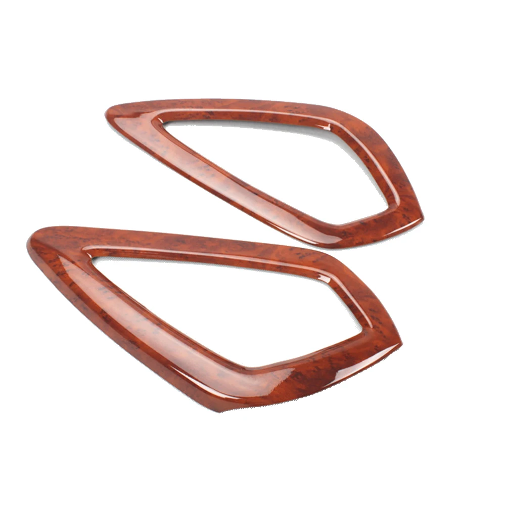 

Peach Wood Grain Side Gear Shift Strip Trim Panel Cover Moulding Decor for Hyundai Veloster 2011-2017 Accessories