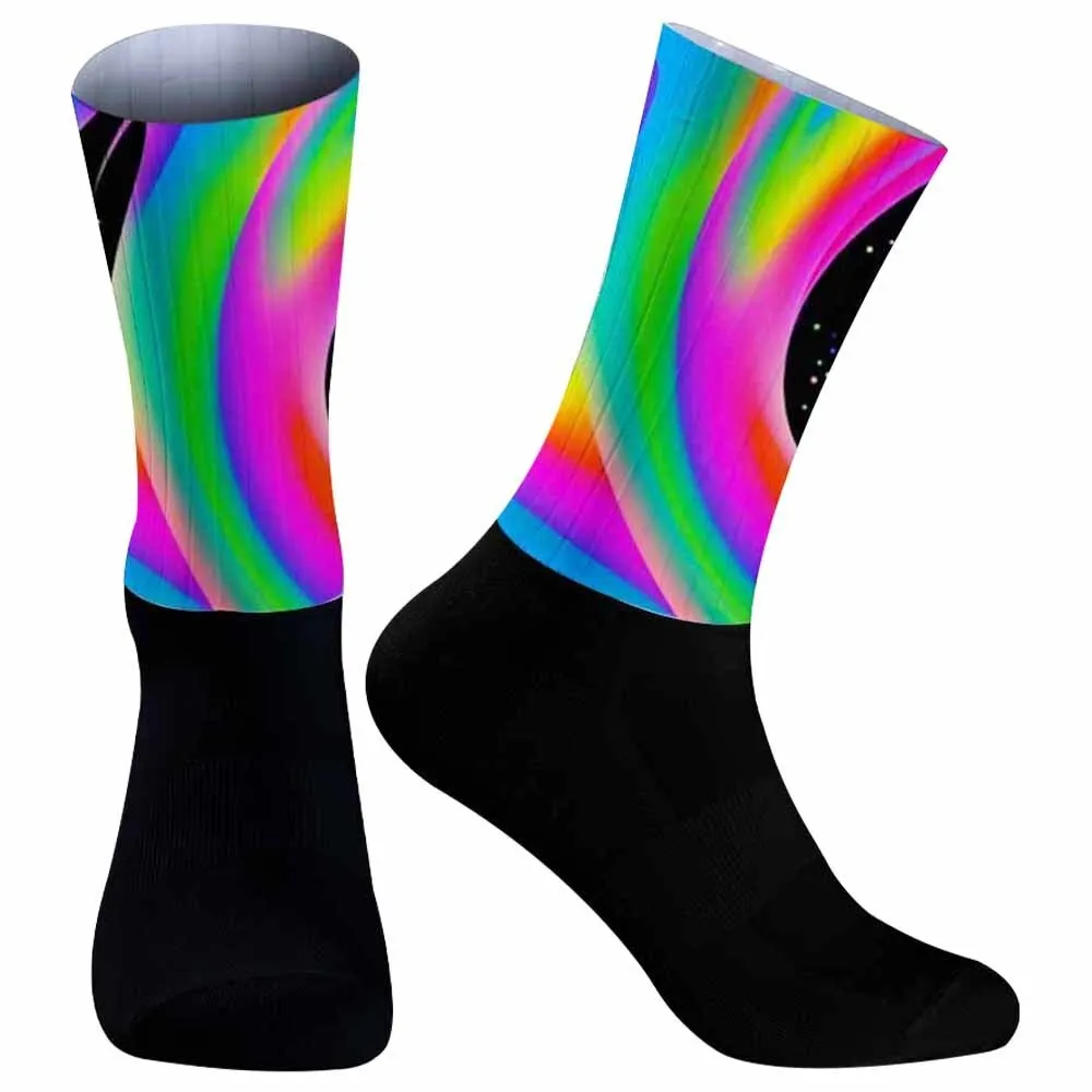 Нескользящие силиконовые профессиональные гоночные аэроспортивные носки новые