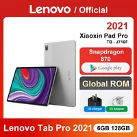 Global ROM Lenovo Tab P11 Pro 2021 or Xiaoxin Pad Pro 2021 11.5 Inch 2.5K Screen Tablet Android 11 6GB 128GB Snapdragon 870 WiFi