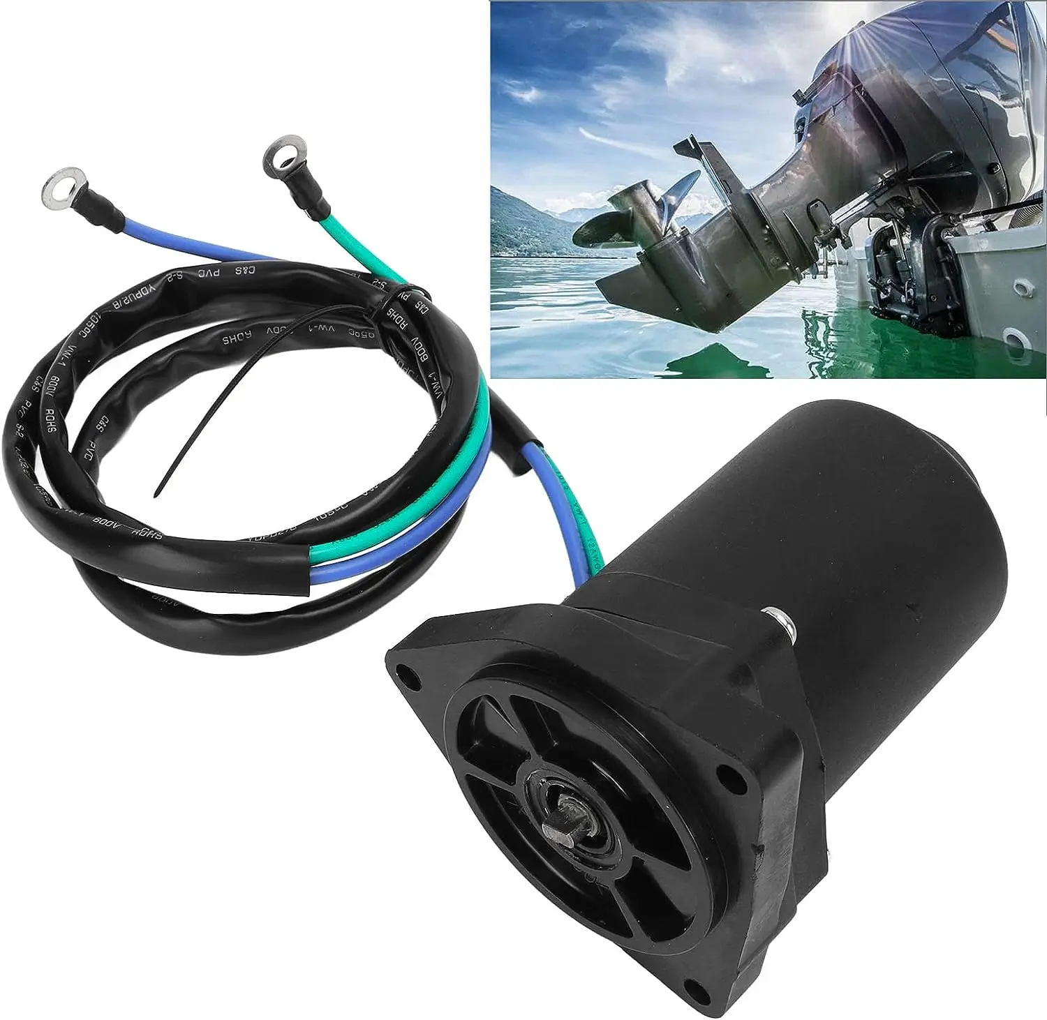 SMF двигатели с наклонной отделкой 6EK-43880 для Yamaha подвесной 4T F100 FL115 F115 F125 F130 2016 2017