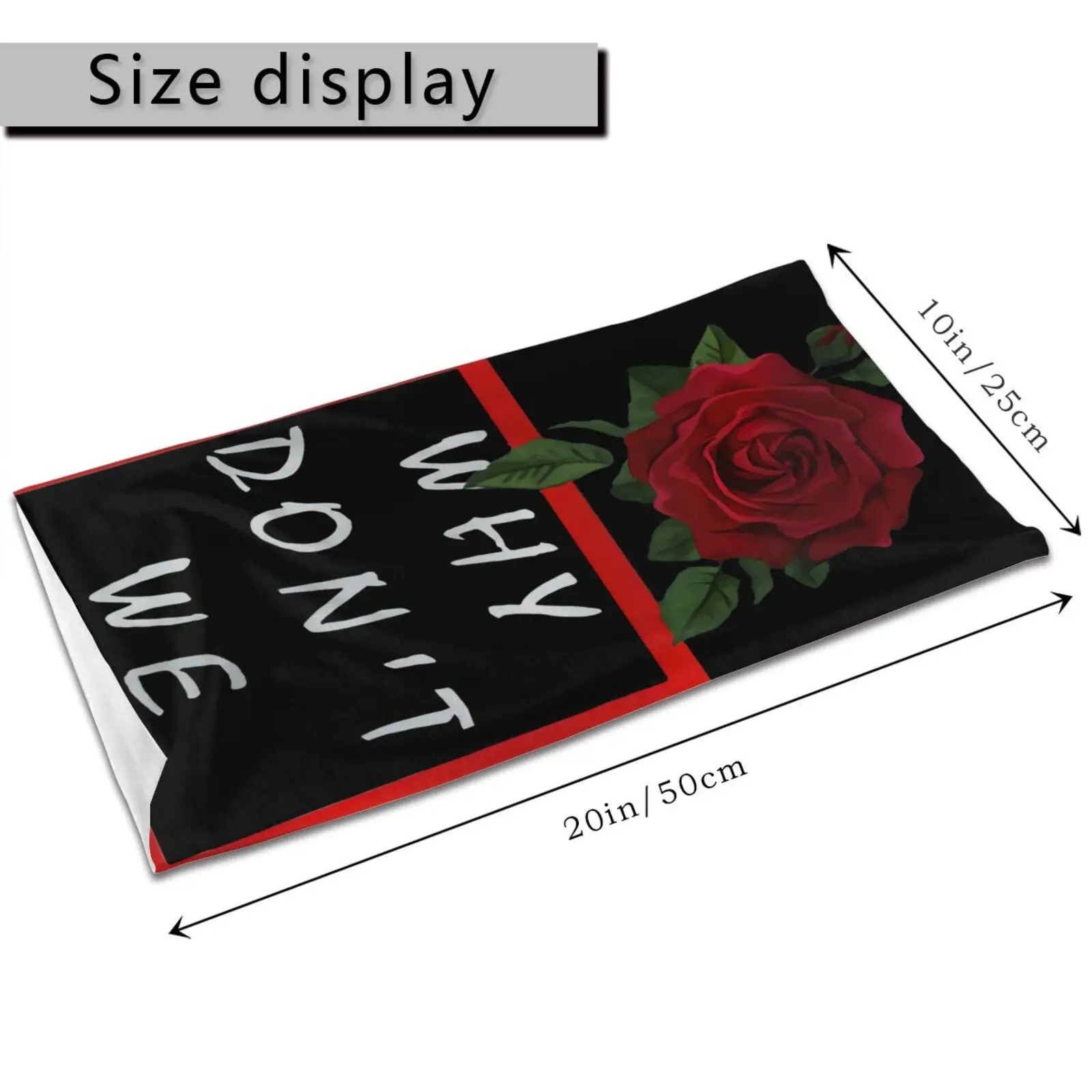 Why We Dont Merchandise Red Rose 4232 Balaclava For Men Hiking Scarf Men's Bandana Mask Face Facemask Hunting mask Fashion |