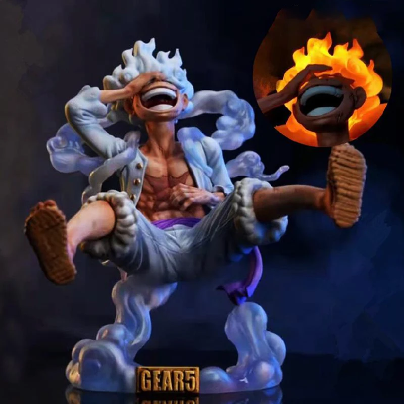 

Аниме фигурки Луффи экипировка 5 Ника солнце бог ПВХ фигурка экшн двойная светодиодная Коллекционная Фигурка Модель Кукла игрушки для дете...