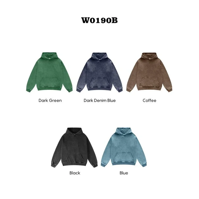 FAIABLE FADE CRAFT Унисекс Повседневная негабаритная толстовка с капюшоном и толстовкой