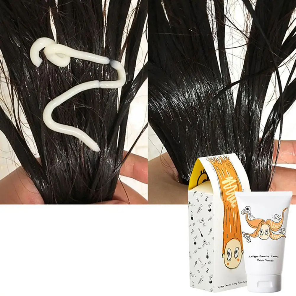 Для Elizavecca 100 г коллагеновое покрытие протеин кондиционер для волос маска