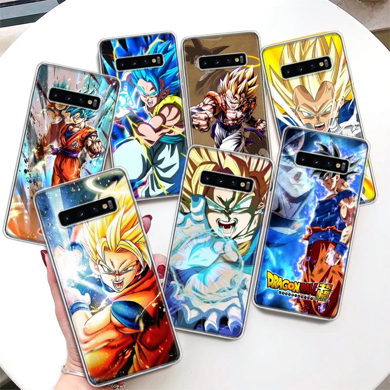 

Dragon Ball Super Saiyan Coque Phone Case For Samsung Galaxy S22 S21 S20 Ultra FE S10 Plus S10E S9 S8 + S7 S6 Edge Lite Soft Cov