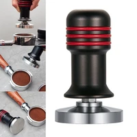 home pressure stainless steel hand tamper coffee tamper spring loaded calibrated espresso tamper 515358mm