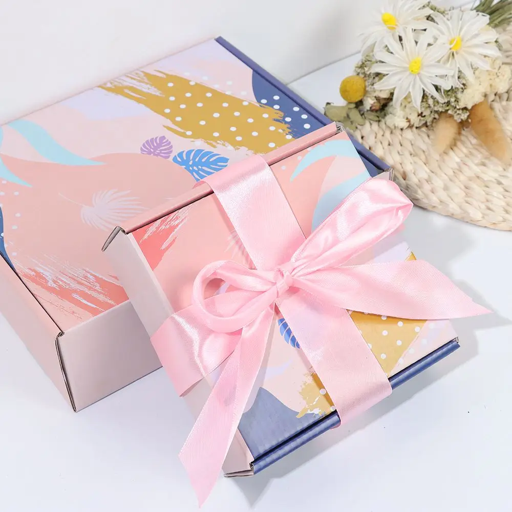 Оптовая продажа цветная упаковка картонная маленькая Подарочная коробка из