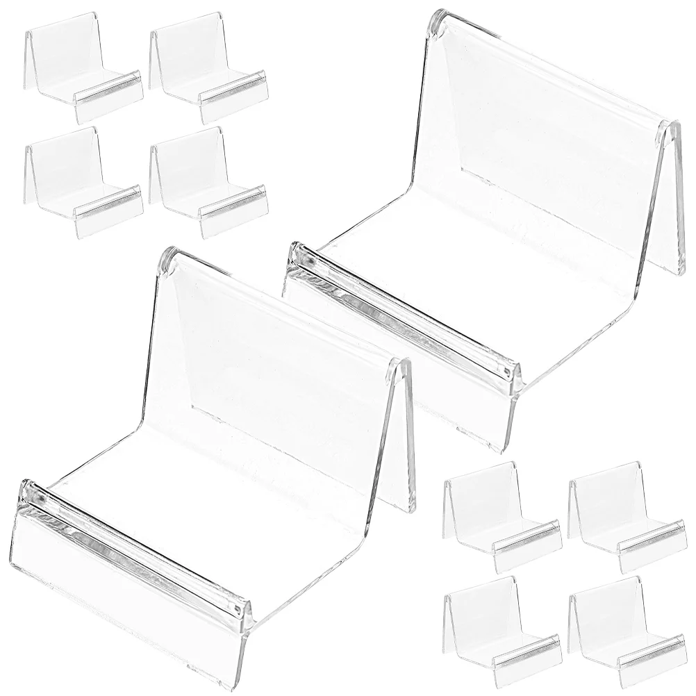 

10pcs Desktop Clear Display Stand Purse Stand Purse Stands For Display