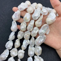 natural baroque freshwater pearl 18 40mm tail bead making diy charm jewelry earrings bracelet necklace accessories wholesale