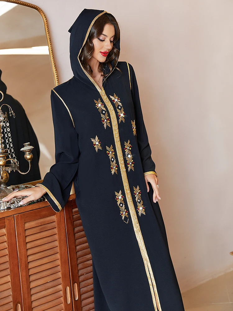 

Ramadan Eid Mubarak Prayer Clothes Abayas For Women Kaftan Arabic Turkey Islam Muslim Abaya Evening Dress Robe Djellaba Femme