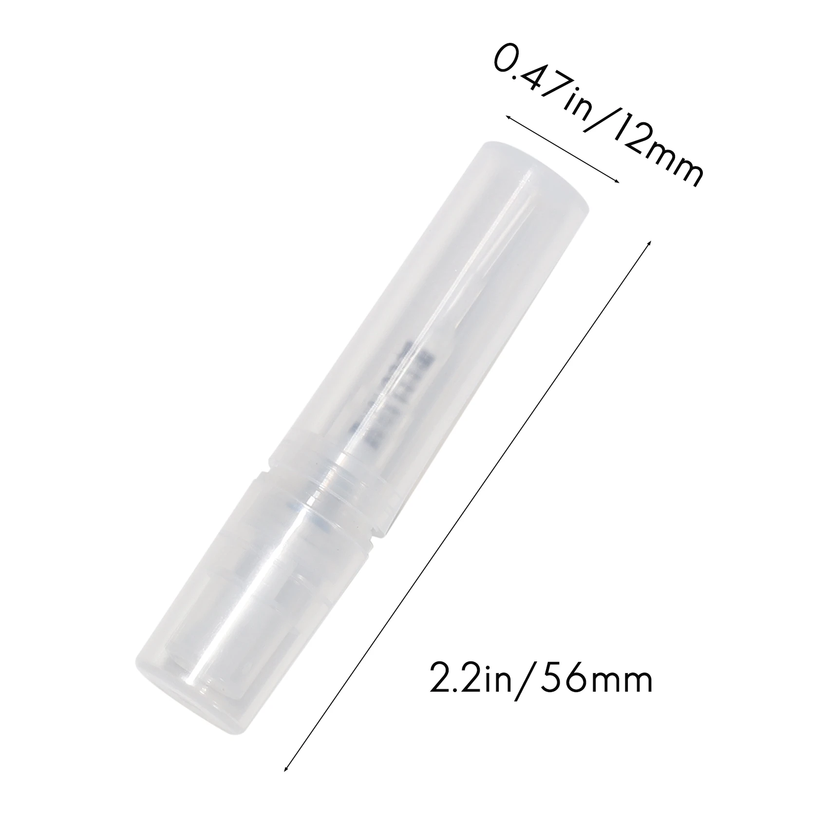 Прозрачный мини-флакон для парфюма с распылителем 2 мл путешествий 60 шт.