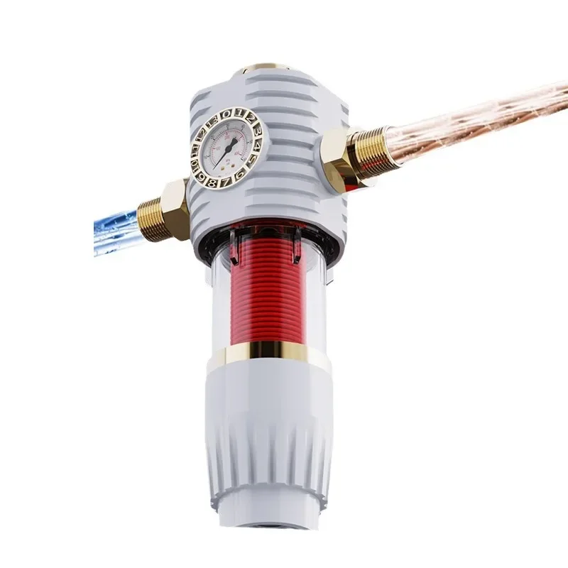 Очиститель предварительного фильтра для всего дома вращающийся осад фильтр воды