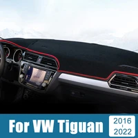 for volkswagen vw tiguan mk1 mk2 r line 2009 2019 2020 2021 2022 car dashboard cover mats avoid light pads anti uv case carpets