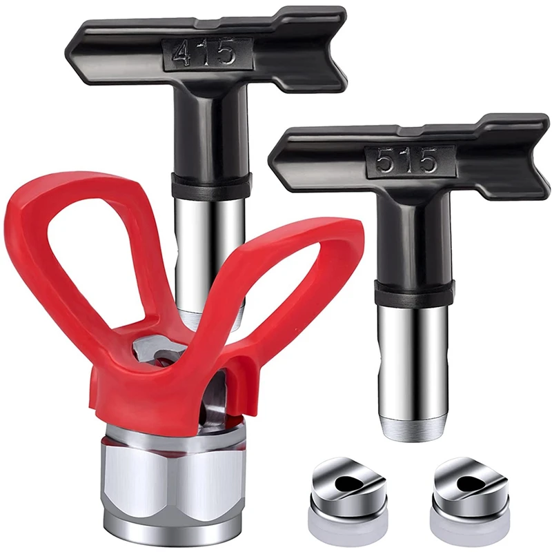 

3Pcs Paint Spray Tip And Guard,Airless Paint Tip Nozzle For Homes Buildings Garden Decks