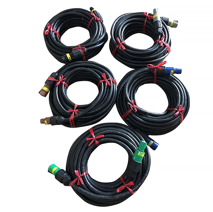 Штекер и гнездо camlock 400A коннектор powerlock 35 мм 50 основной кабель питания с замками