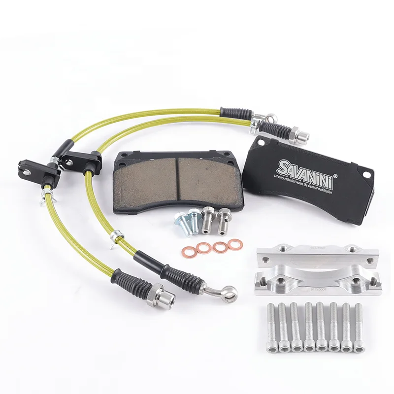 SAVANINI алюминиевый анодированный 12-поршневой суппорт большой тормозной комплект