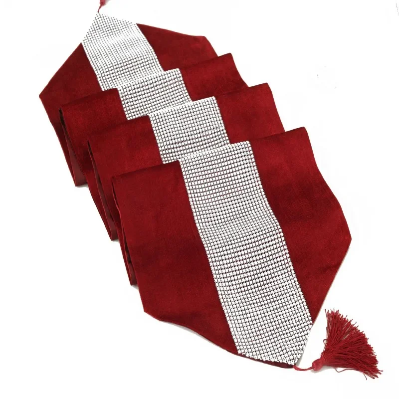 30x180 см черный стол с флагом фланелевые стразы для свадьбы рождественской