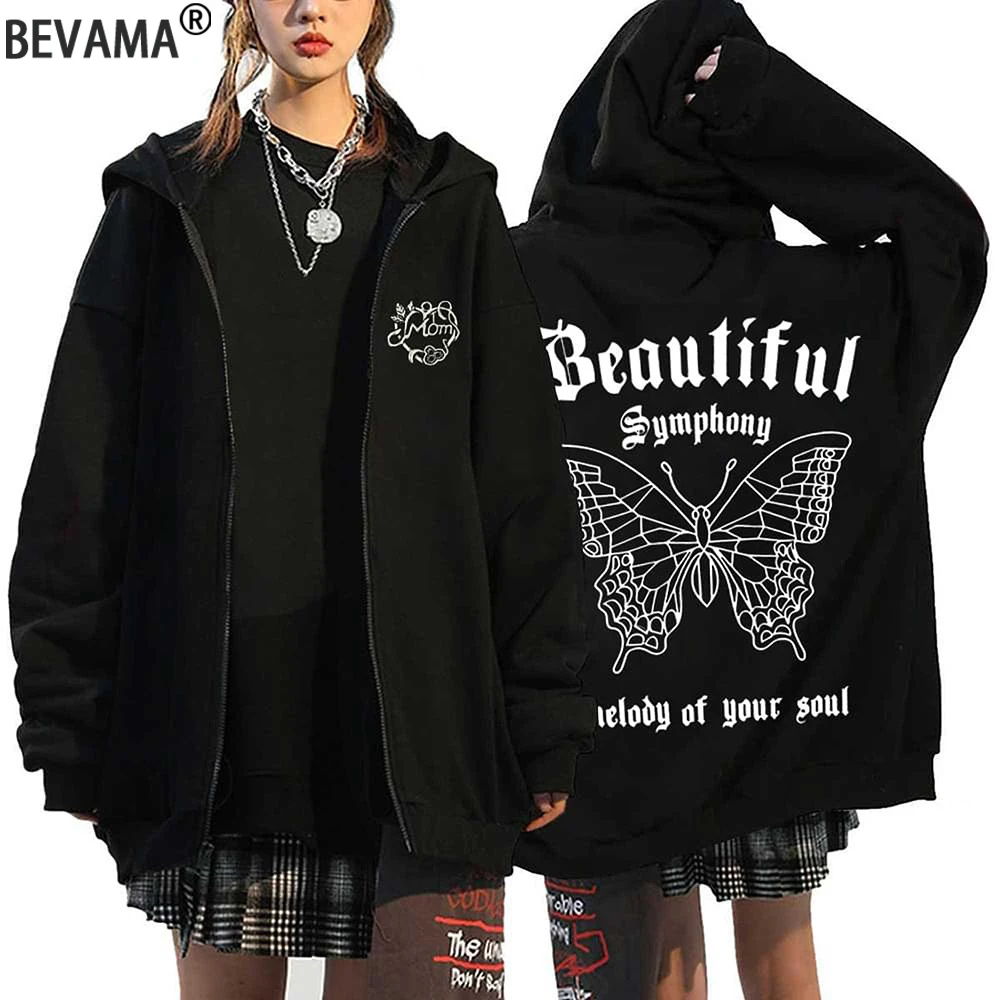 Женская однотонная толстовка с капюшоном Y2k цвета в ассортименте