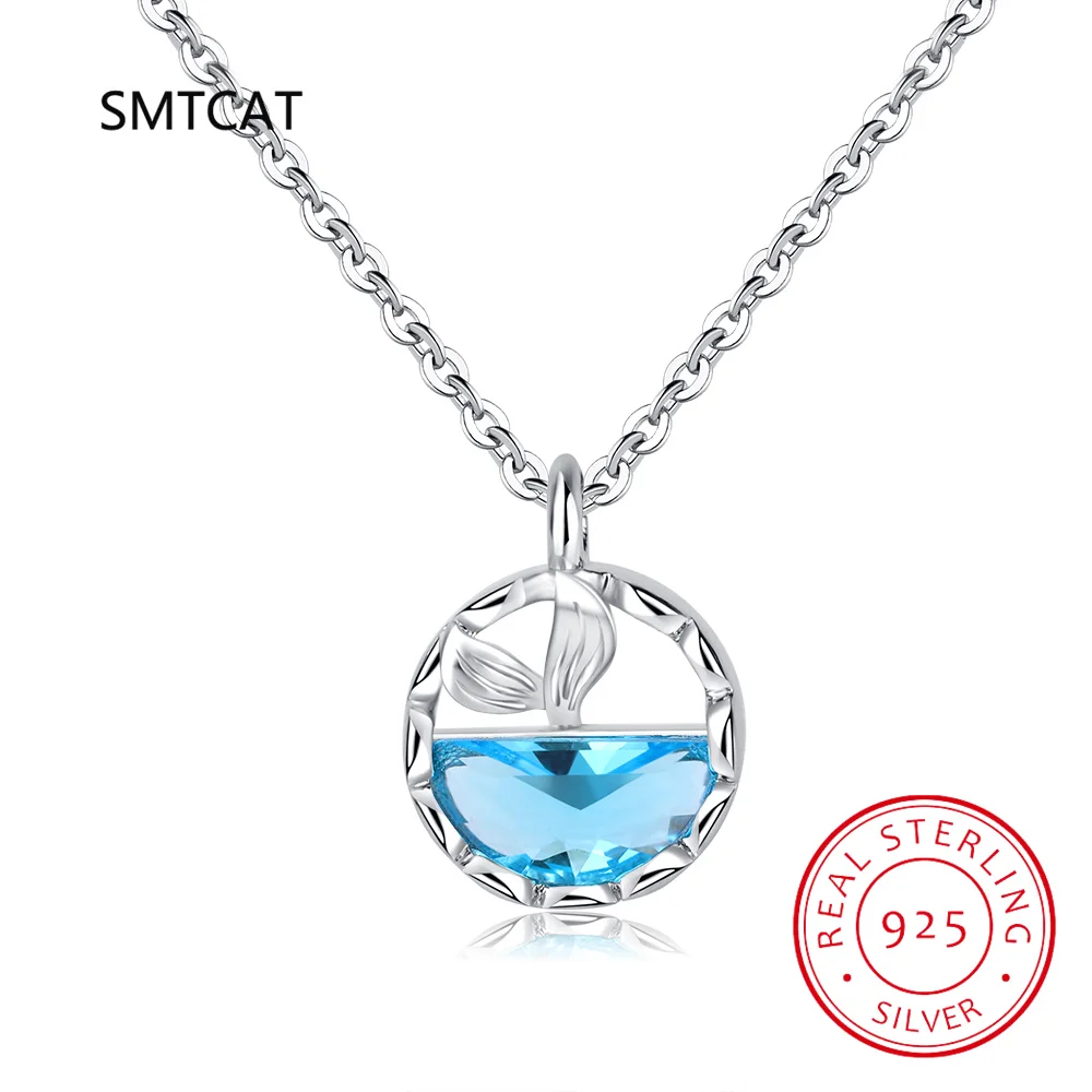 

Mermaid Tears Foam Clavicle Chain Student Simple Creativity Fresh 925 Sterling Silver Temperament Female Necklace