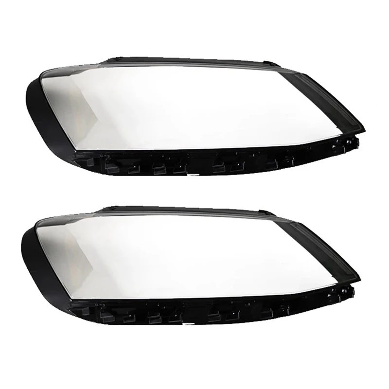 

2X Car Front Right Head Light Lamp Transparent Lampshade Headlight Shell Cover Lens Mask For Jetta (Sagitar) 2012-2018
