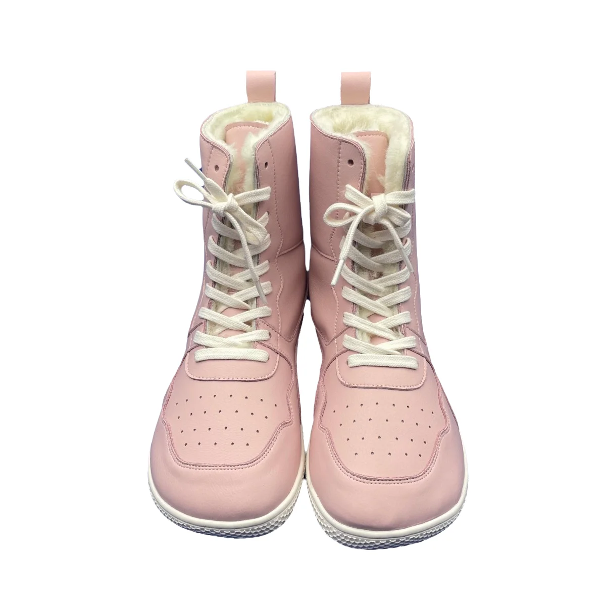 Зимние сапоги средней высоты из натуральной кожи Tipsietoes Barefoot теплые мужские и