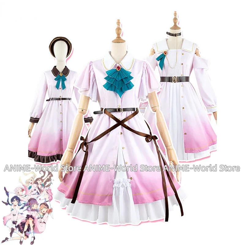 Lovelive HASU NO SORA JOGAKUIN школьный косплей костюм платье для верующих мечты Хэллоуина