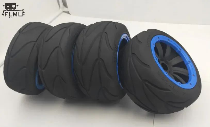 Комплект лысиных шин переднего или заднего на дорожном колесе подходит для 1/5 HPI