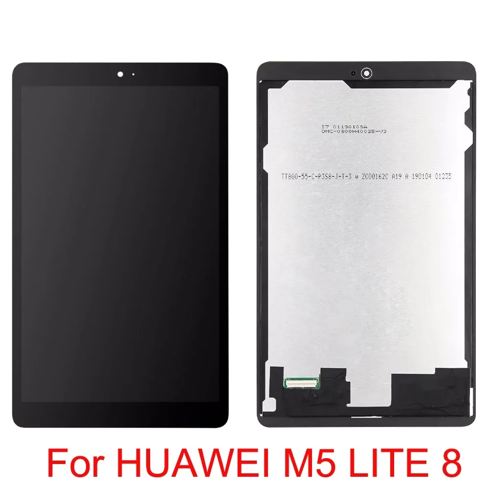 

Новинка, 8-дюймовый сенсорный ЖК-дисплей для Huawei Mediapad M5 Lite, 8, диагональ 2019 дюйма, цифровой преобразователь сенсорного экрана в сборе