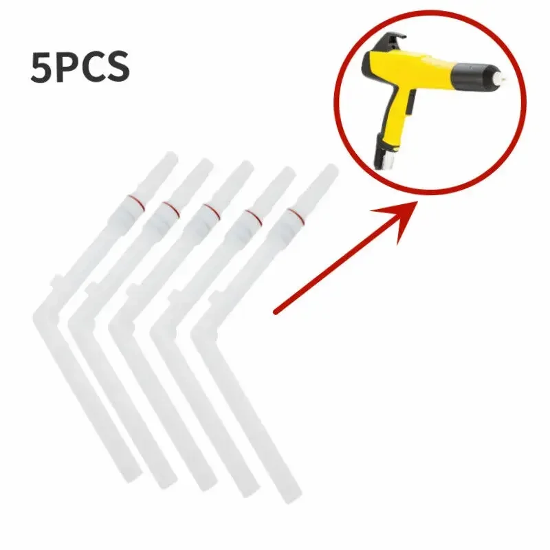 5 шт. Hi-Q 2324123 Внутренняя порошковая трубка для электростатического порошкового