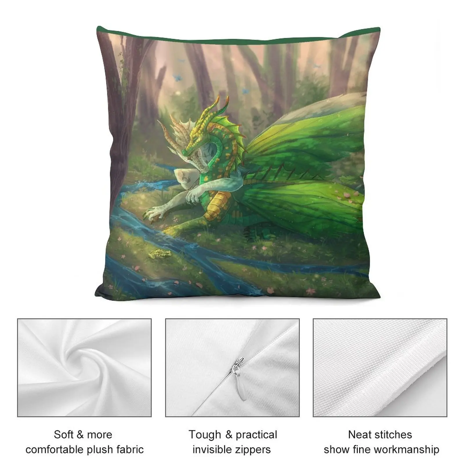 Декоративные наволочки с вышивкой Крылья огня-солнца и ивы