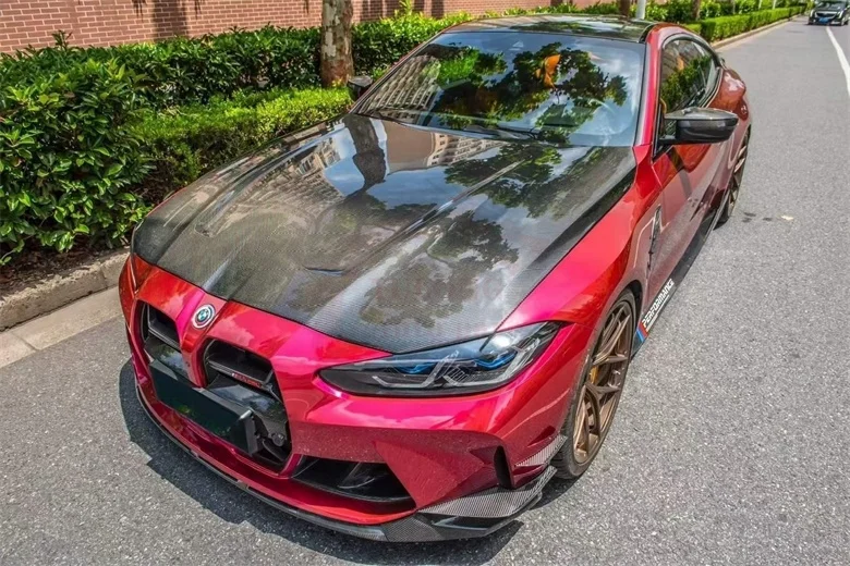 Высококачественный сухой капот двигателя из углеродного волокна в стиле CLS для BMW