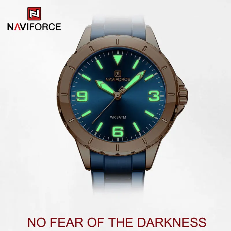 Luxury Watch Women NAVIFORCE Stainless Steel Bracelet Ladies Watches Top Brand Casual Fashion Quartz Women Wristwatches Relogio