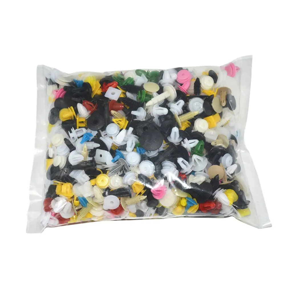 

500PCS Mixed Auto Car Fastener Vehicle Bumper Clips Retainer Rivet Door Panel Fender Liner Universal For All Car