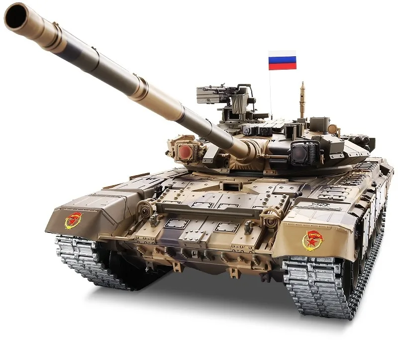 Радиоуправляемый танк Heng Long T90 Pro Russia 1:16 (ИК+Пневмо) 2.4G - 3938-1PRO-MS V6.0 | Игрушки и хобби