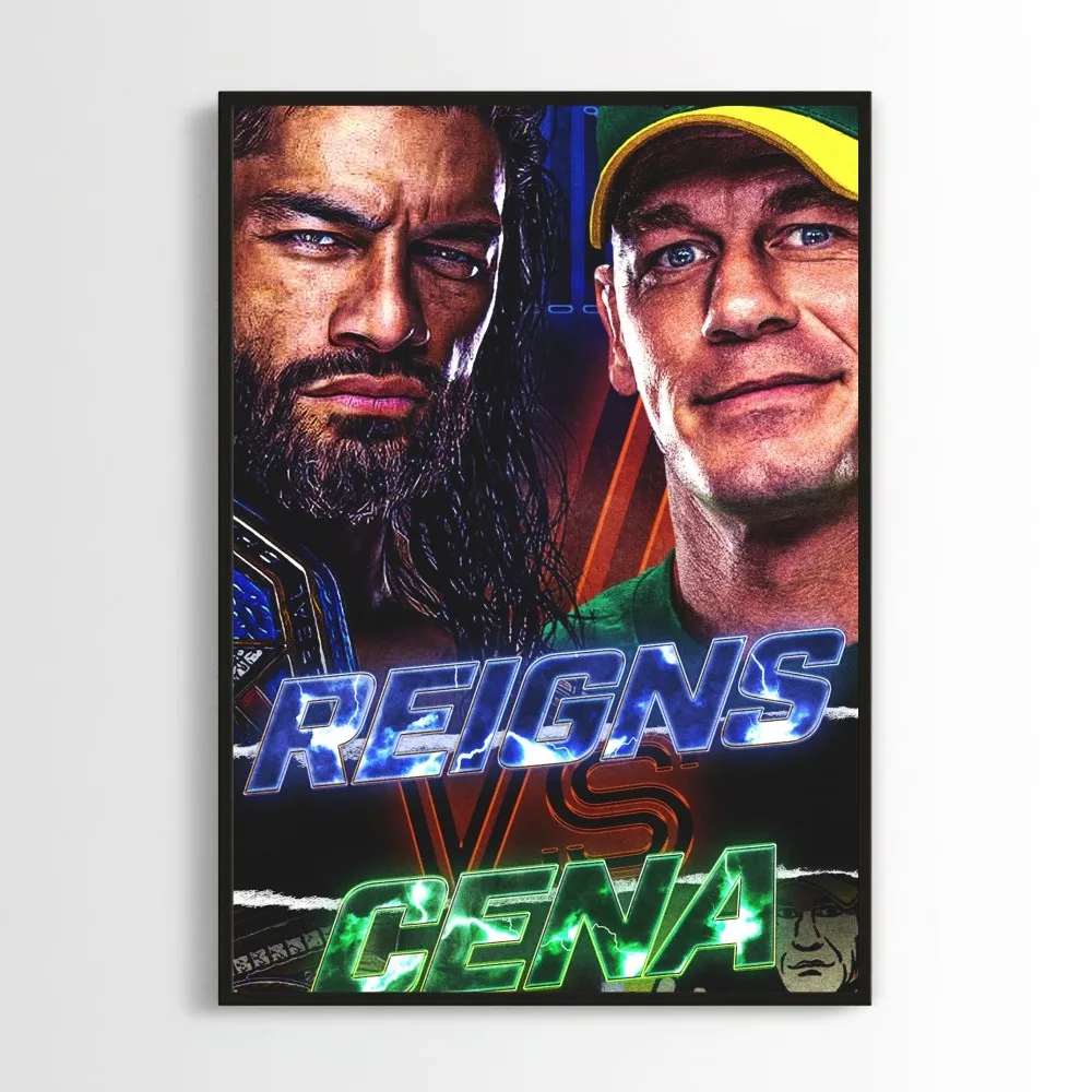 John Cena WWE Poster Prints Wall Pictures Living Room Home Decoration