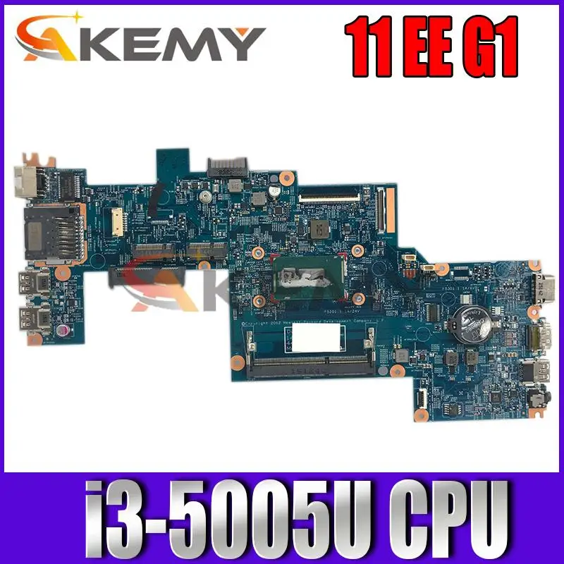 

FOR HP Probook 11 EE G1 Laptop Motherboard 14254-2 448.04707.0021 i3-5005U 809874-001 tested