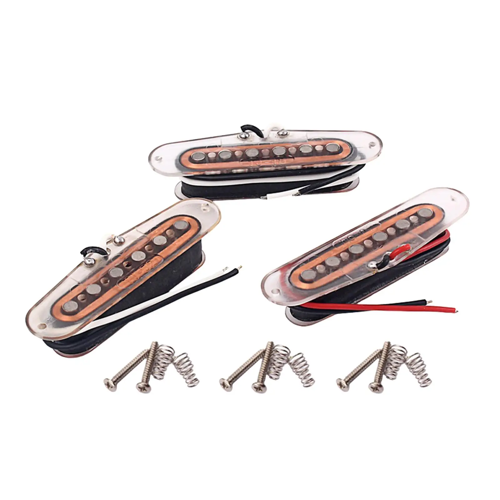 

1 set of pre-wired single coil pickups for guitar accessories