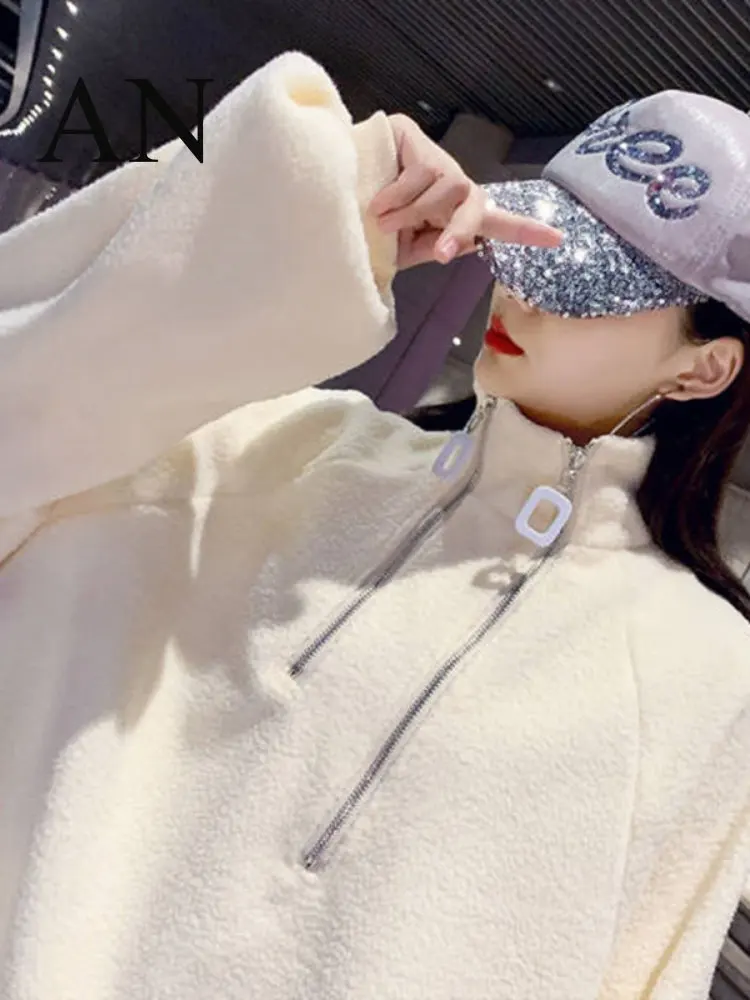 

Женский Длинный свитер из искусственного кашемира, утепленная водолазка из кашемира, Осень-зима