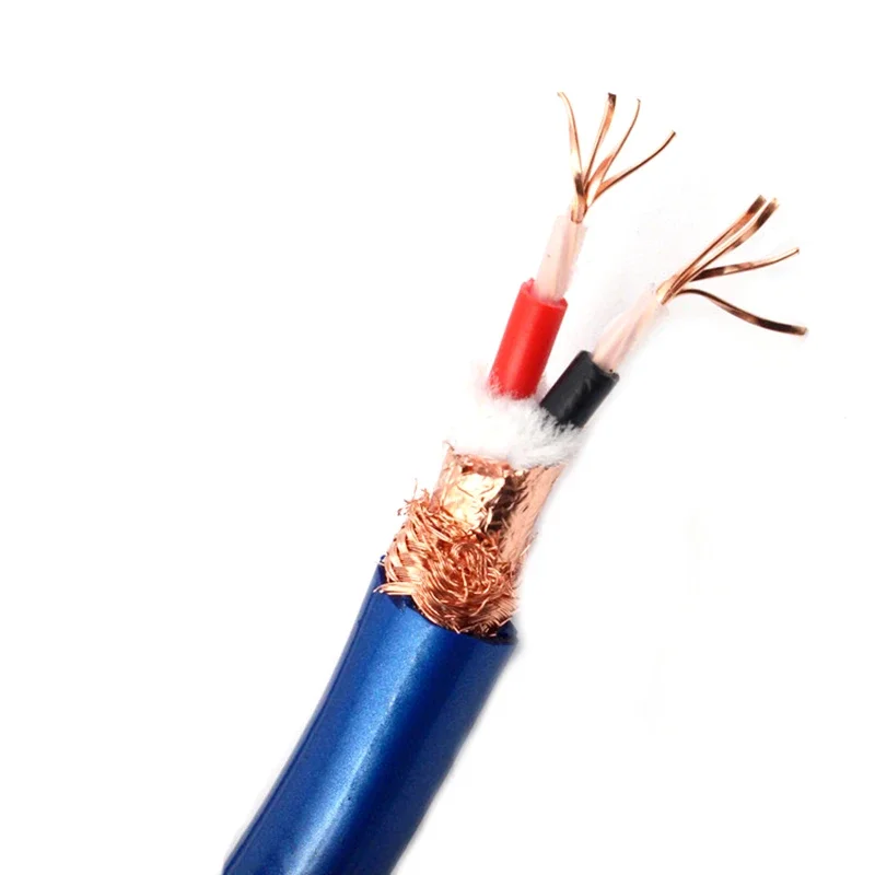 2-жильный OCC-кабель RCA-кабель XLR Сбалансированный кабель Hi-Fi аудио провод динамика