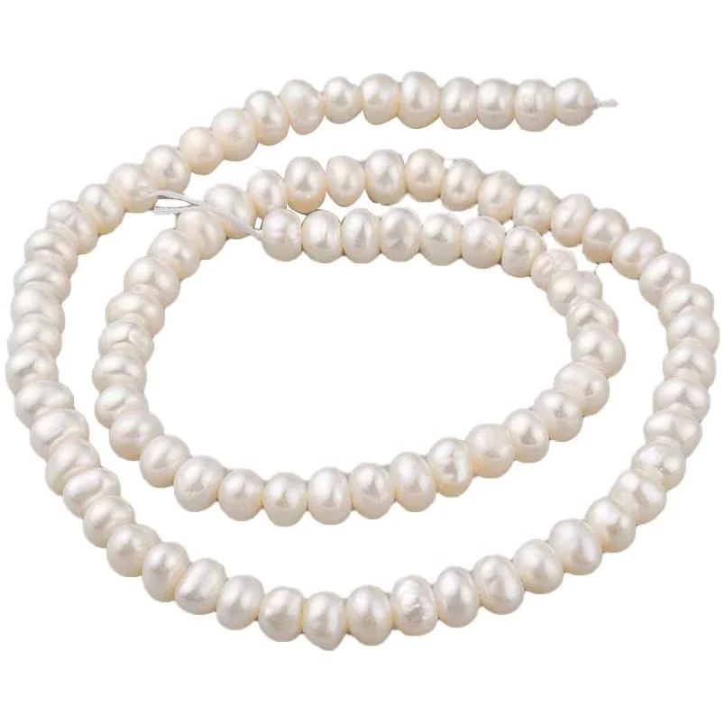 

Бусины Из Натурального пресноводного жемчуга, круглые бусины-разделители круглой формы для изготовления ювелирных изделий, россыпью, окол...