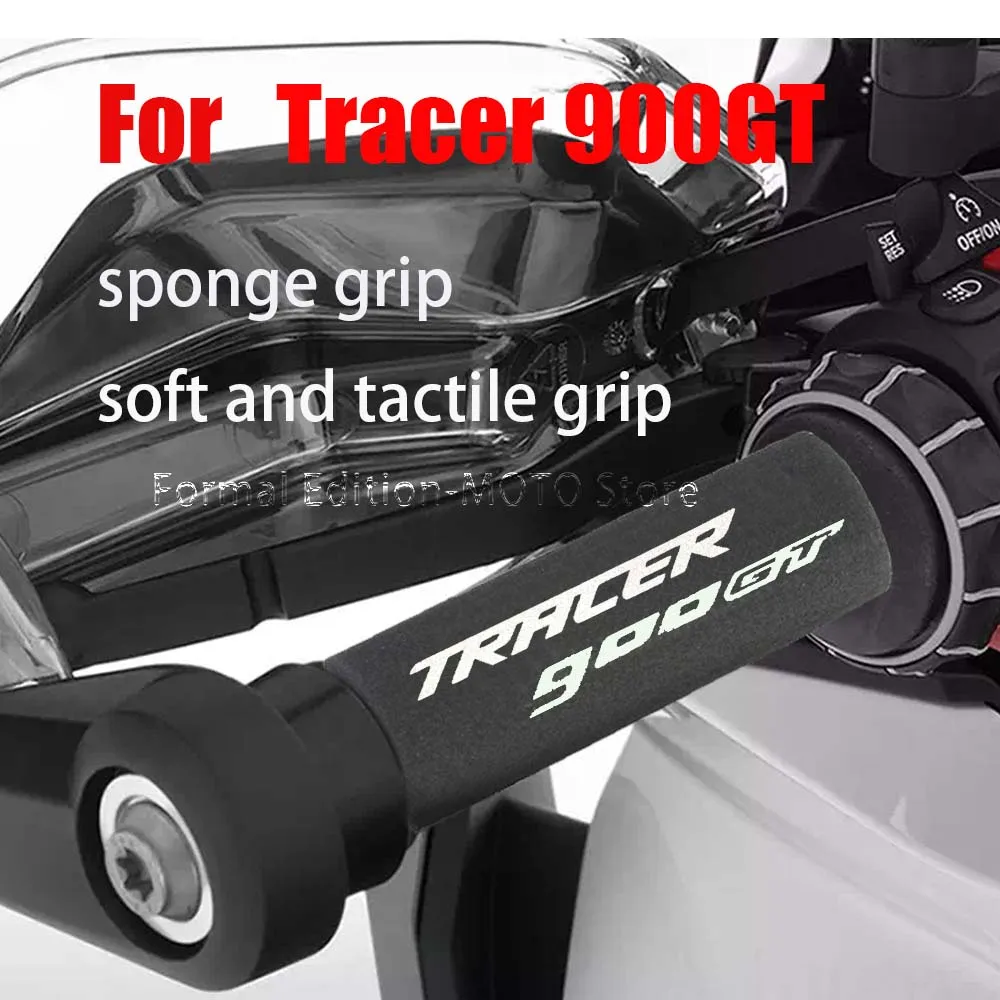 

For Tracer 900GT Sponge Grip Motorcycle Handlebar Grips Anti Vibration for Tracer 900GT Accessories