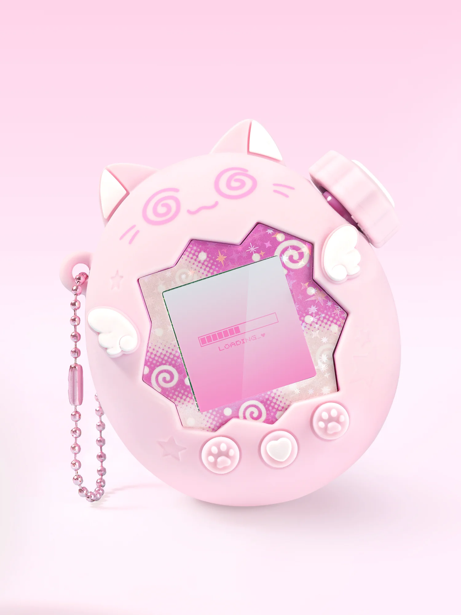 Фото В наличии: Силиконовый защитный чехол Tamagotchi Paradise – милый мультяшный дизайн, аксессуары для электронных питомцев (розовый и синий) №4