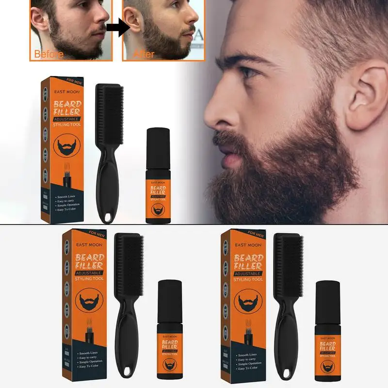 

Beard Styling Pencil Sweat Proof Beard Filler Easy Beard Pen Lineup Tool Beard Makeup Kit For Men Beard Marker For Great Styling