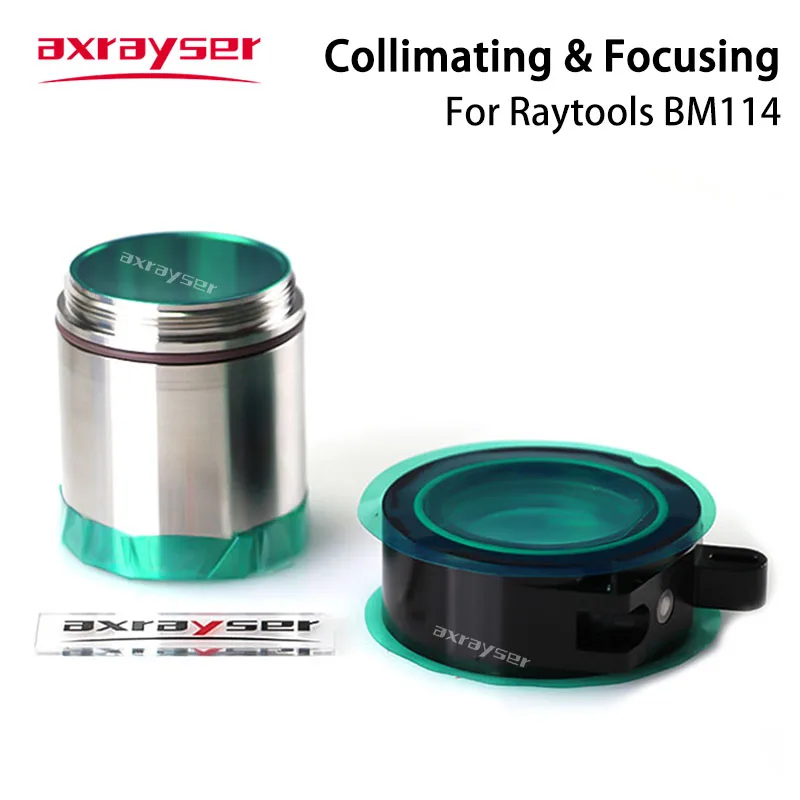 

Raytools BM114S, линзы с фильтром и фокусировкой D37 F100 и d38,1 дюйма F200mm 1064 дюйма JGS1 с держателем для объектива для лазерной режущей головки BM114 6 кВт