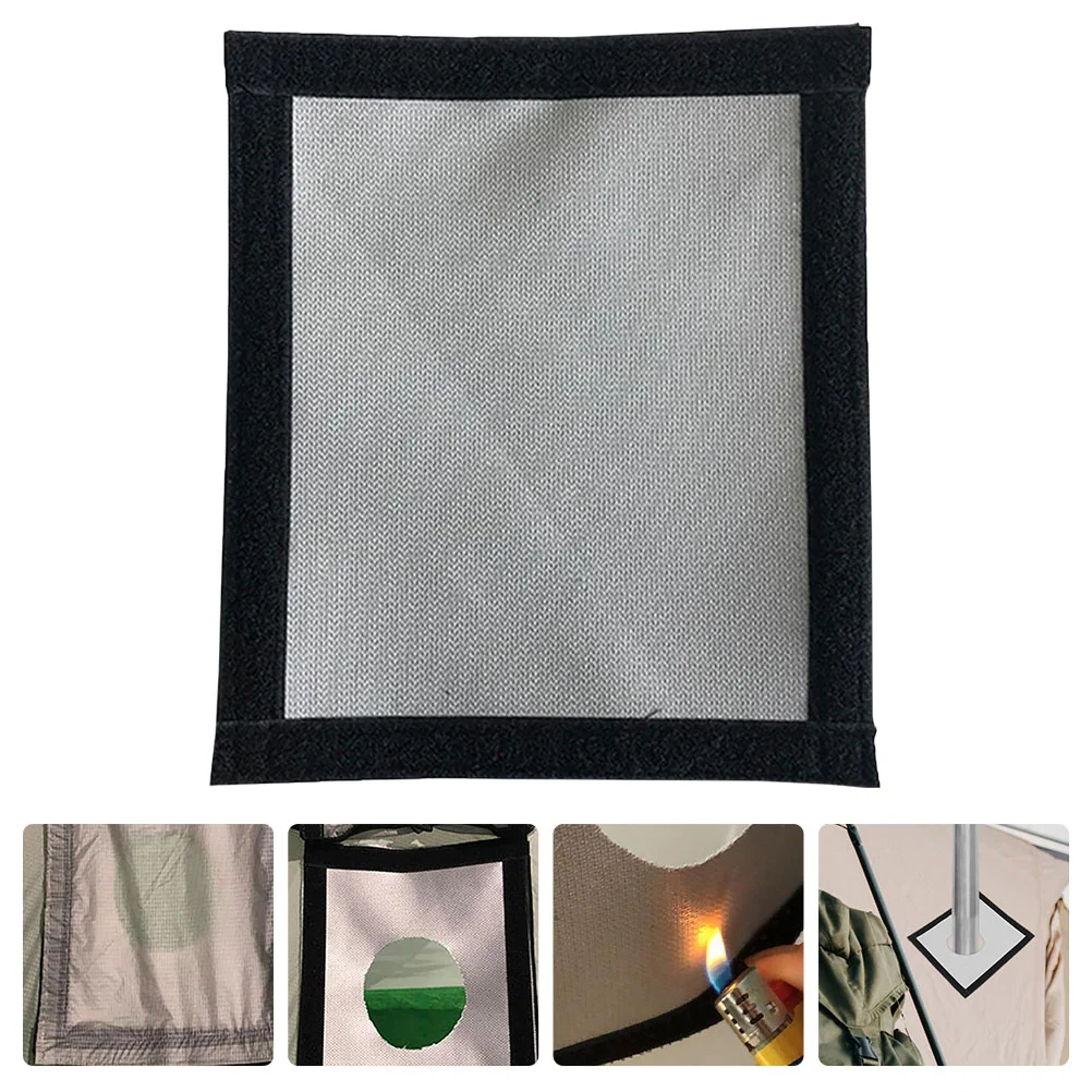 

Tent Chimney Cloth Fiberglass Protection Ring Stove Jack Pipe Camping Fireproof Anti-scald Stoves for tents