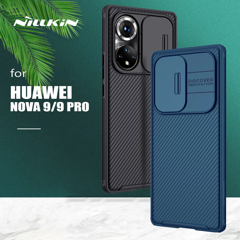 

for Huawei Nova 9 Case Nillkin CamShield Case Slim Slide Camera Case Ultra-Thin Back Cover for Huawei Nova 9 Honor 50 Lens Case