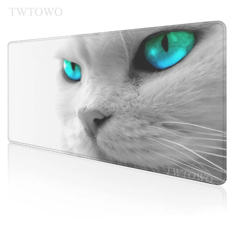 

Cut Cat Mouse Pad Gamer Large XXL HD Mouse Mat Desk Mats keyboard pad Anti-slip Gamer Office Natural Rubber Desktop Mouse Pad