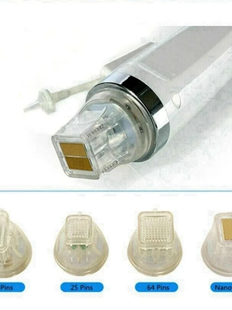 Less Pain Insulation 4 Tips Cartridge 10Pin 25Pin 64Pin And Nano Needles For Microneedle Fractional R/f Radio Frequency Machine enlarge