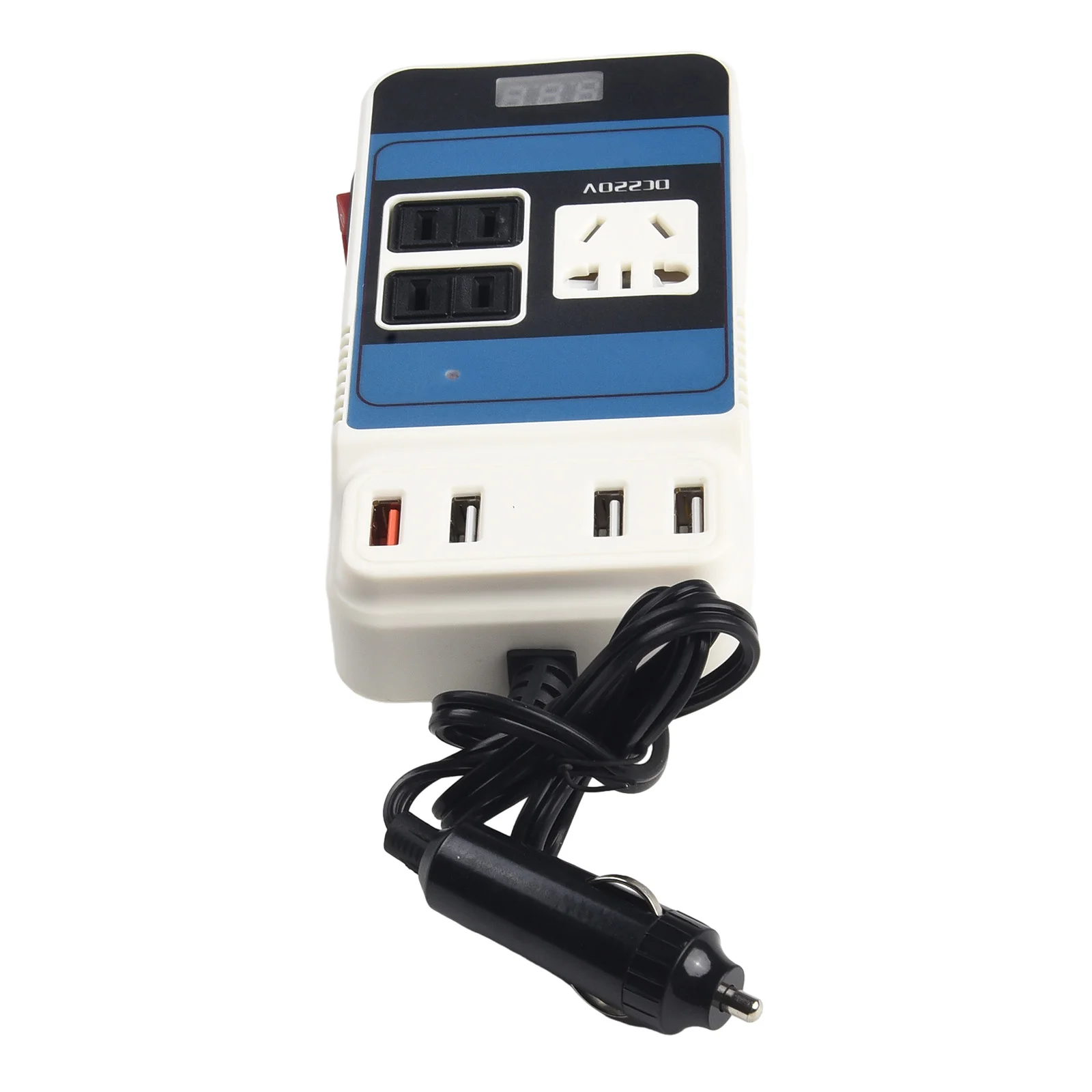 

Parts & Accessories Car Inverter 1500W 1PACK/1PCS 4 Ports ABS LED White For Car Hot/Easy To Install High Quality